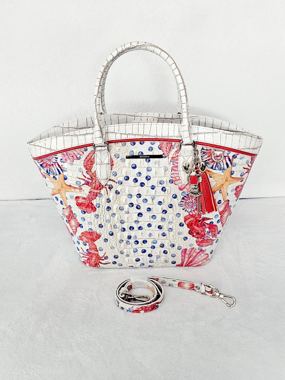 NEW Brahmin MULTI CHATTAWAY Jeanne w/Adelle Wallet - Picture 9 of 15